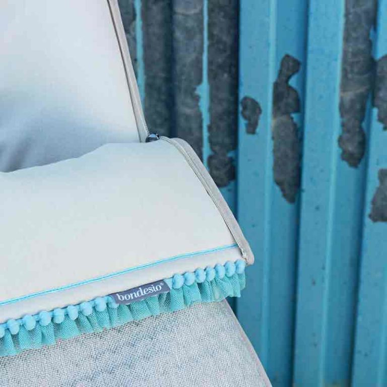 Saco silla, diseñado y confeccionado por Bondesio.