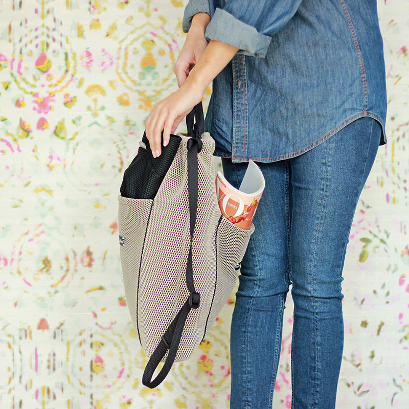 mochila panera transpirable